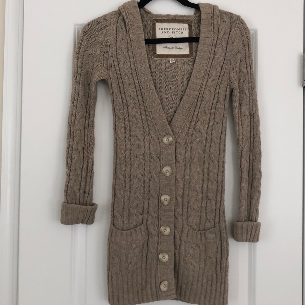 Tunic sweater cardigan hoodie
